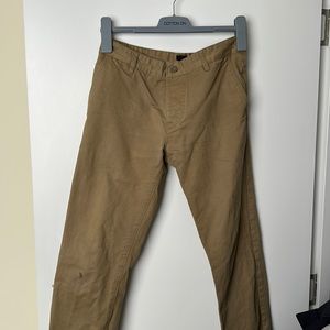 Tan chinos men’s